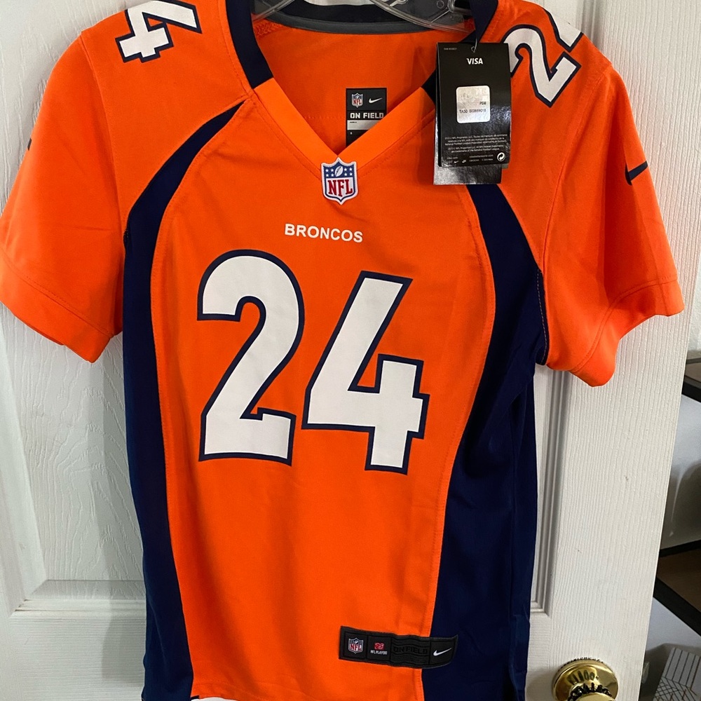 Nike Signed NFL Broncos Champ Bailey Jersey
